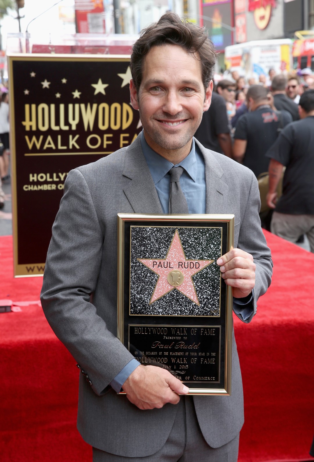 “Người Kiến” Paul Rudd vinh dự nhận ngôi sao trên Đại lộ danh vọng Hollywood - Ảnh 2